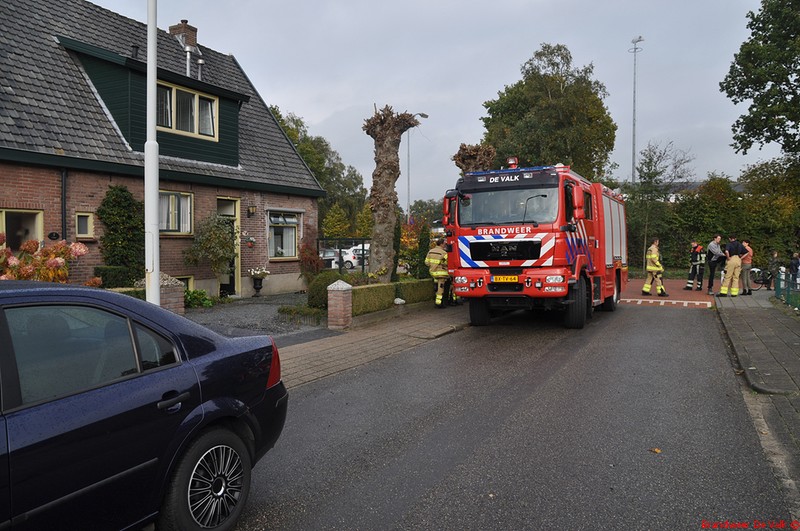 Binnenbrand Wormshoefweg.